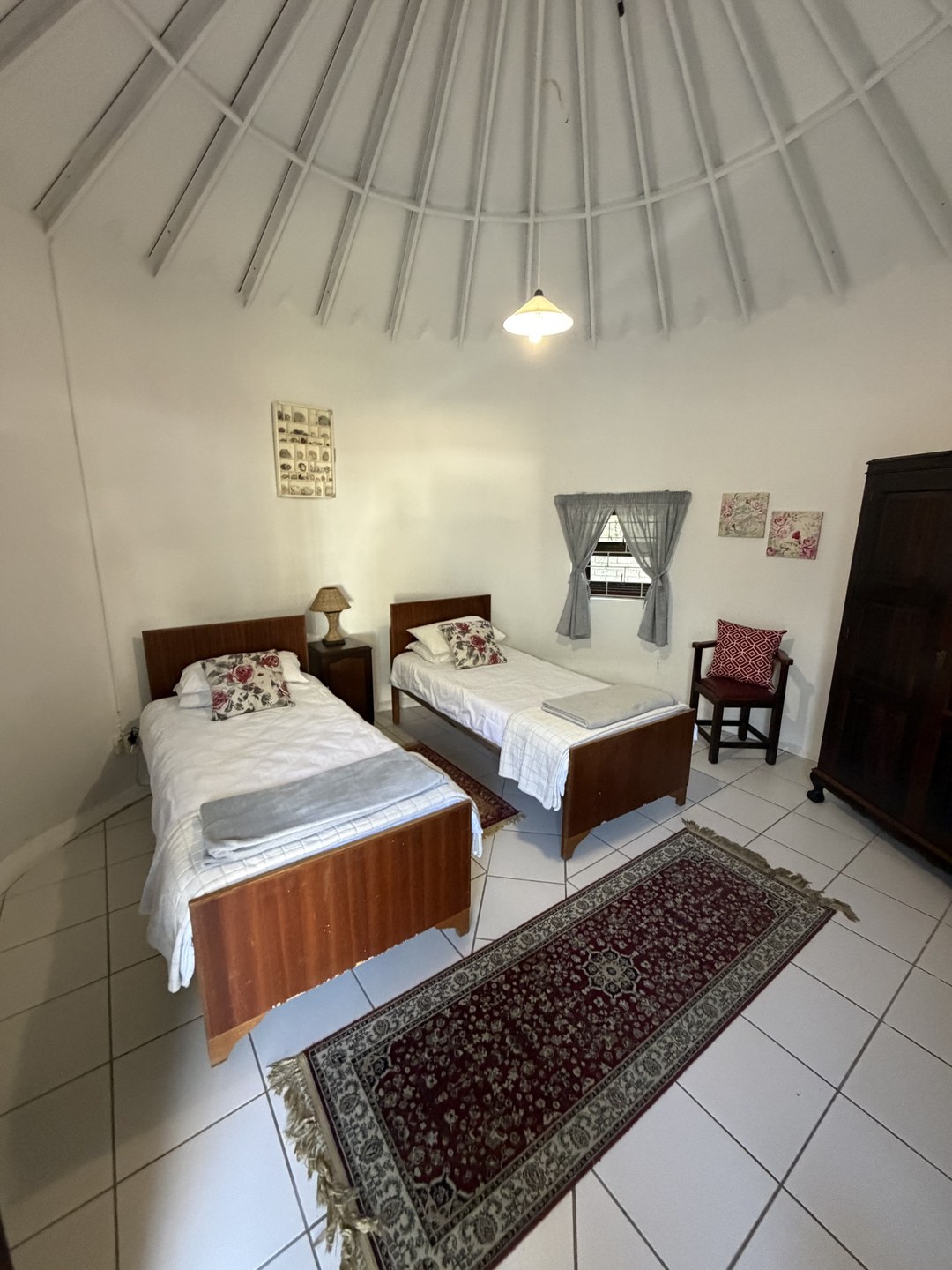 Another domed bedroom with old furniture, before restyling